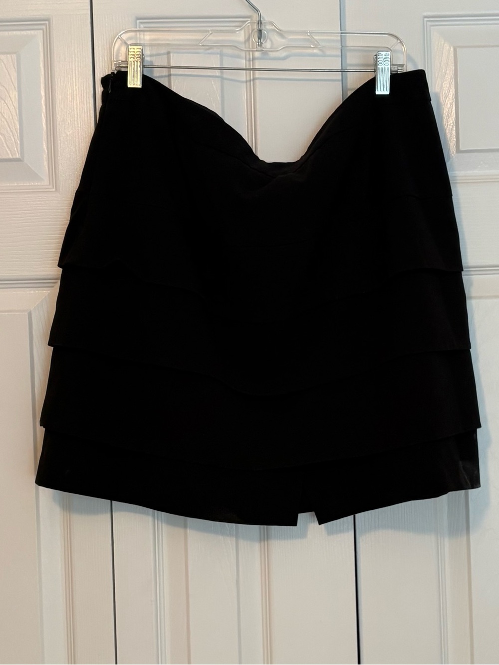 Counterparts Black Tiered Ruffle Skirt